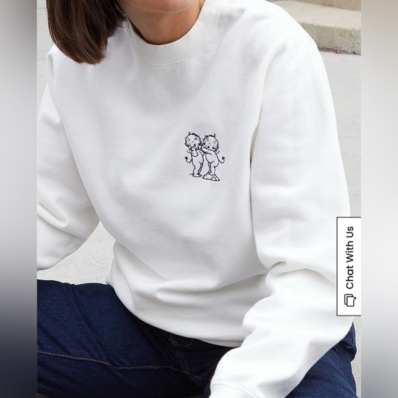 John Galt Angel Devil Crew Neck Sweatshirt - OS. B5 - Picture 2 of 9